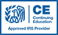 IRS Provider Logo Continuing Education-PNG blue - 50px IRS Provider Continuing Education Logo